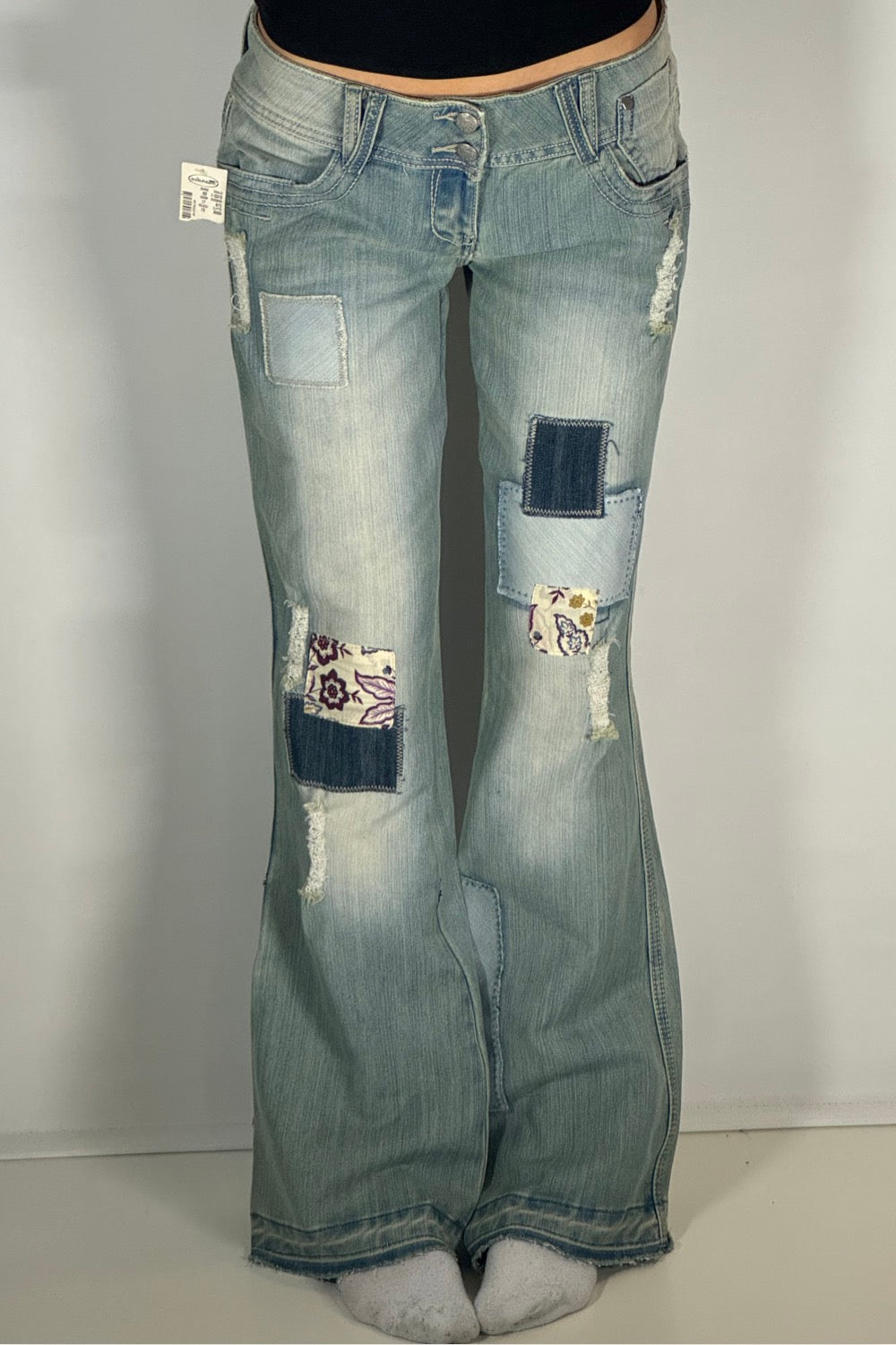 Lågmidjade jeans stl: S/M