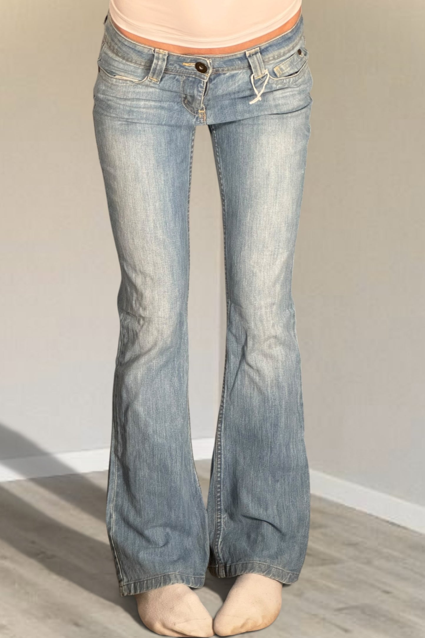 Lågmidjade jeans stl: XS