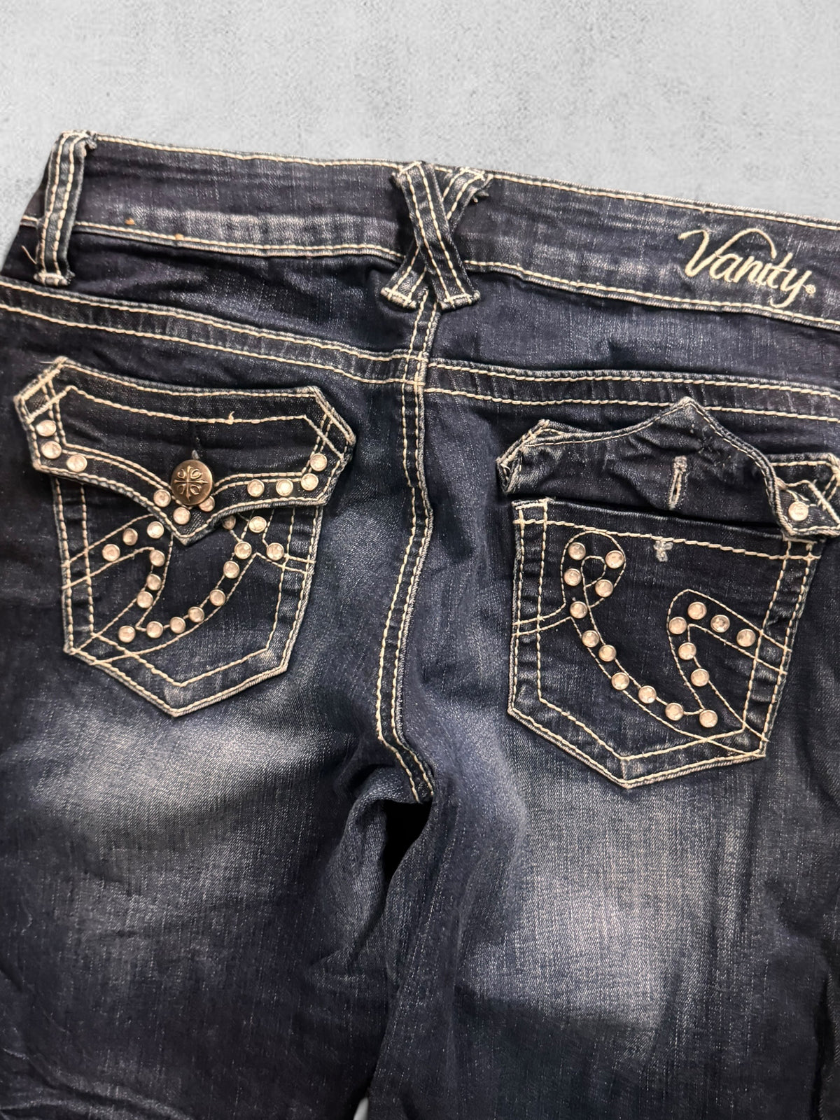 Lågmidjade jeans stl: S
