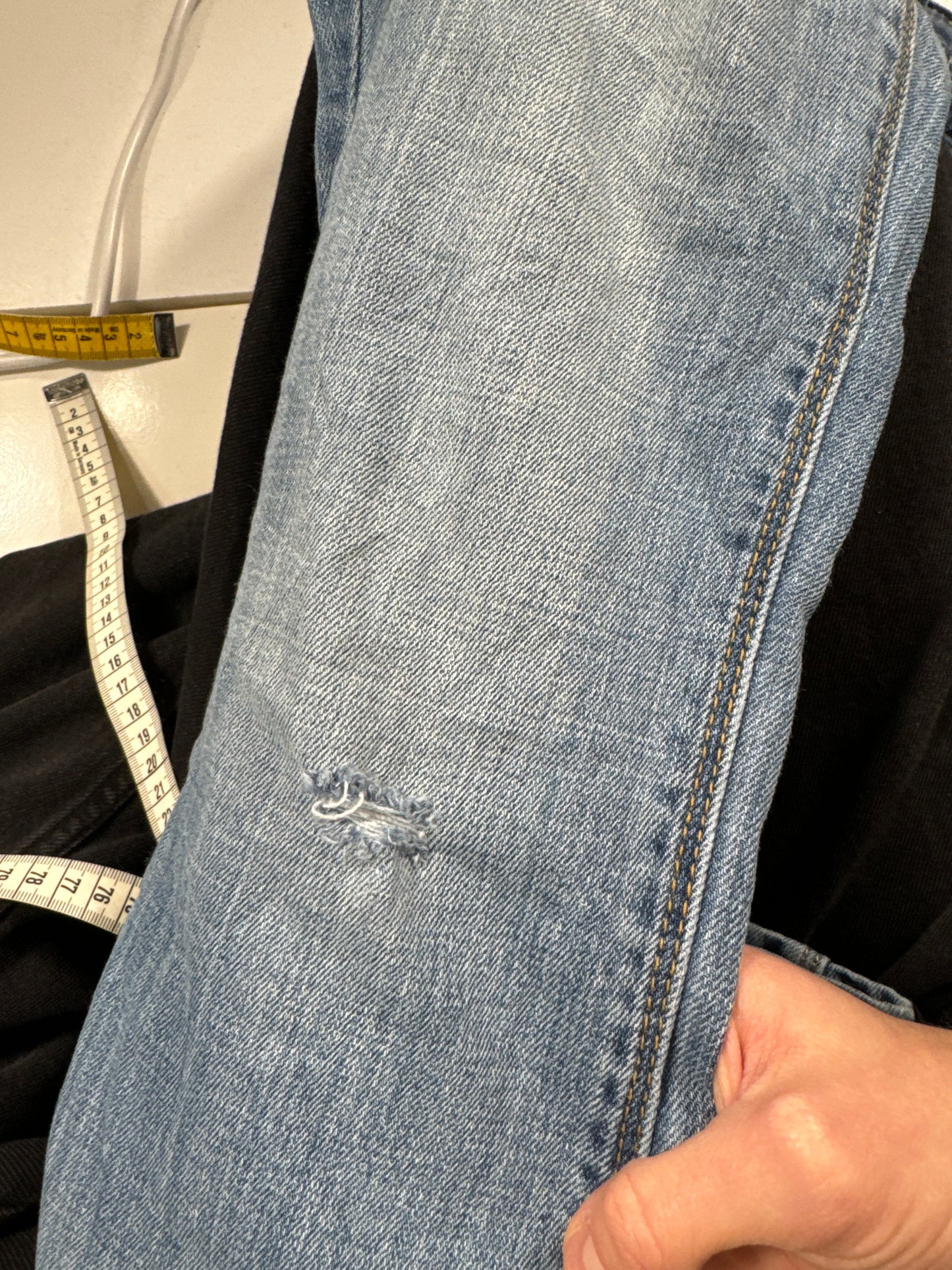 Lavtaljede jeans str: S