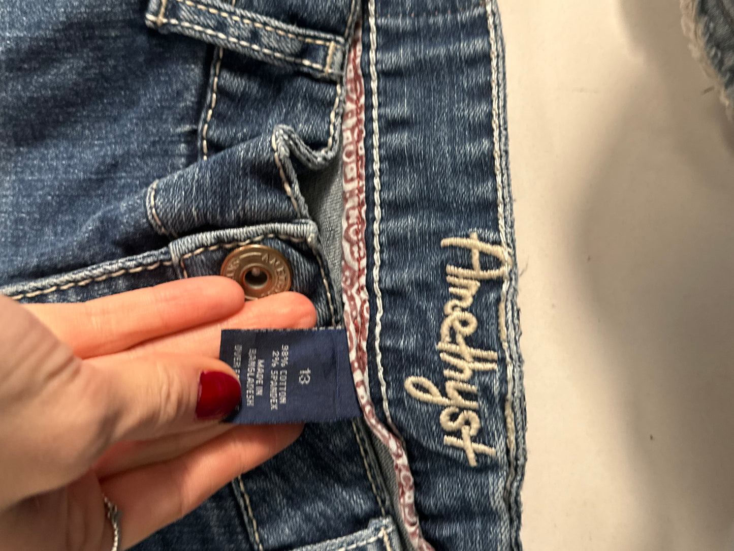 Lågmidjade jeans stl: L