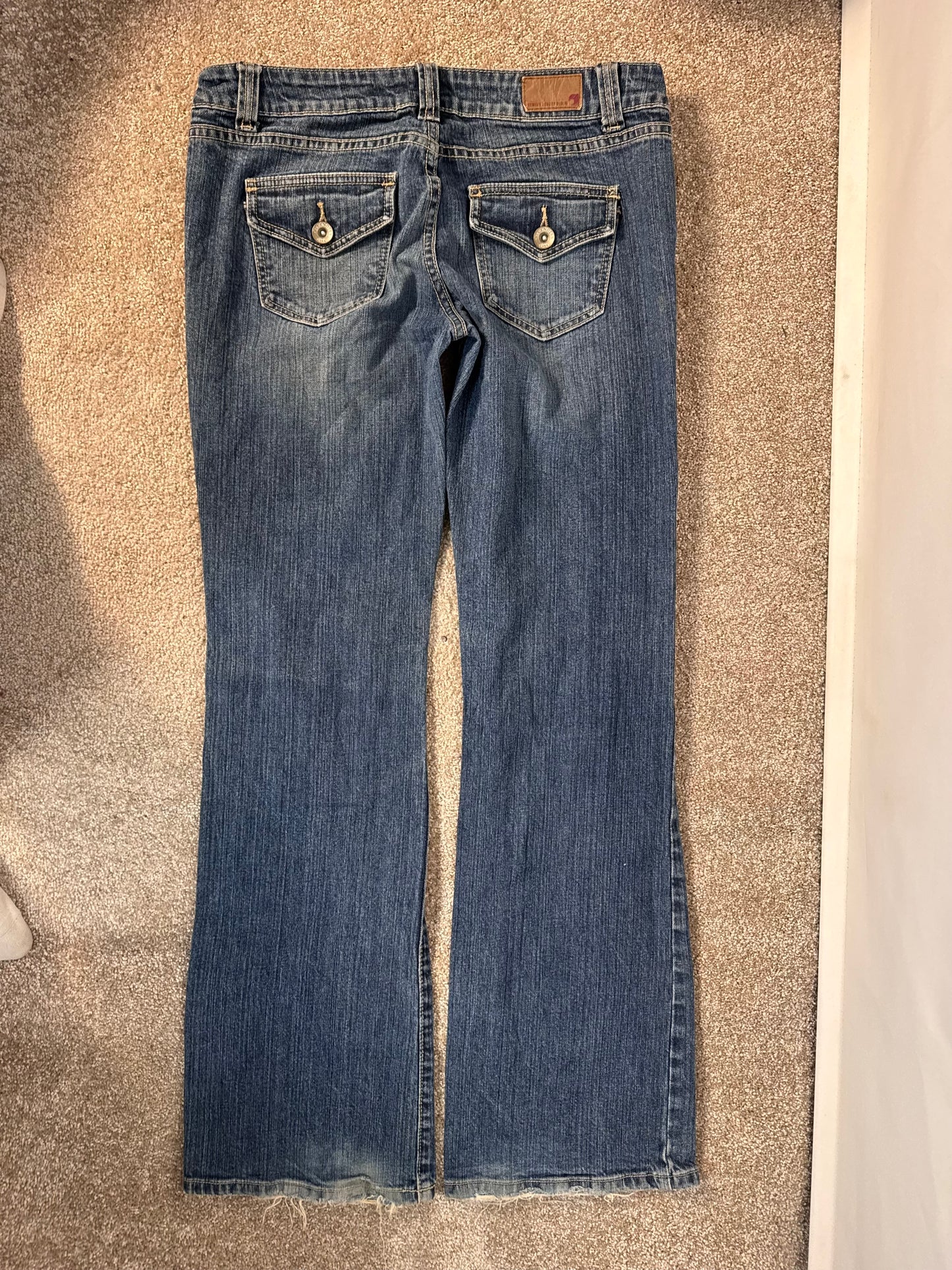 Lågmidjade jeans stl: S