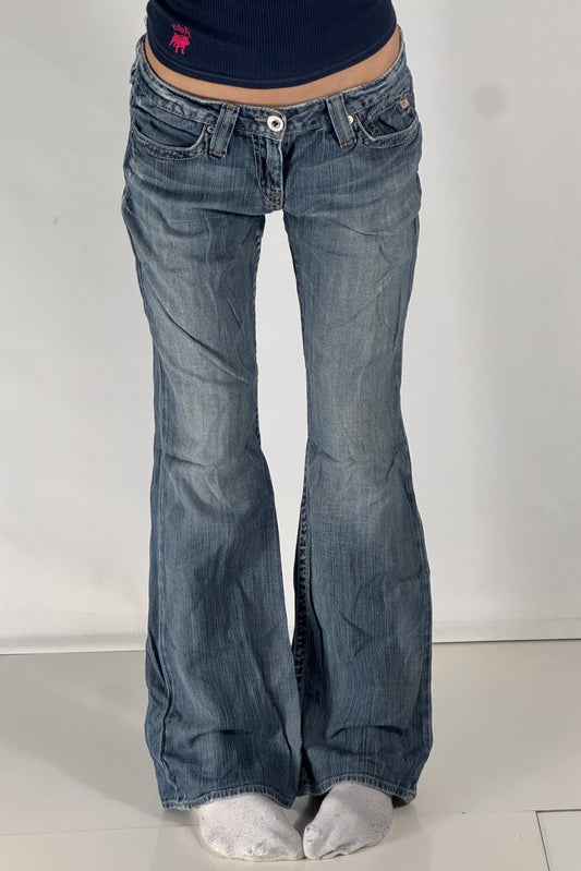 Lågmidjade jeans stl: S