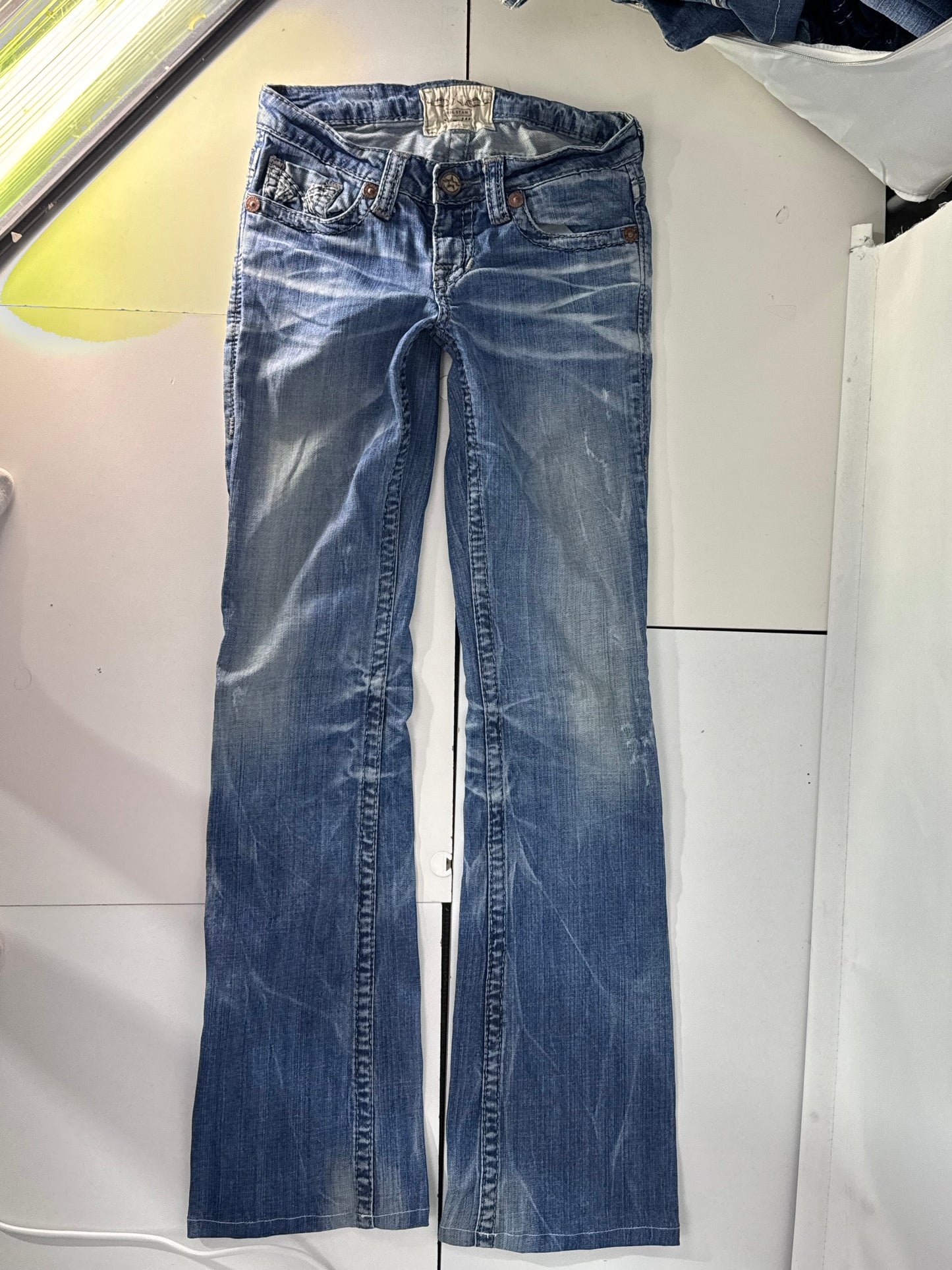 Lågmidjade jeans stl: XS