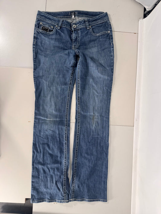 Lågmidjade jeans stl: