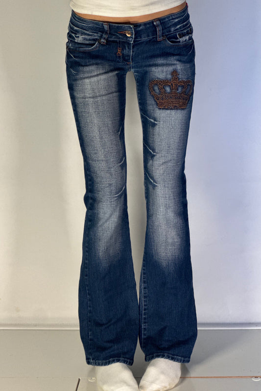 Lågmidjade jeans stl: XS