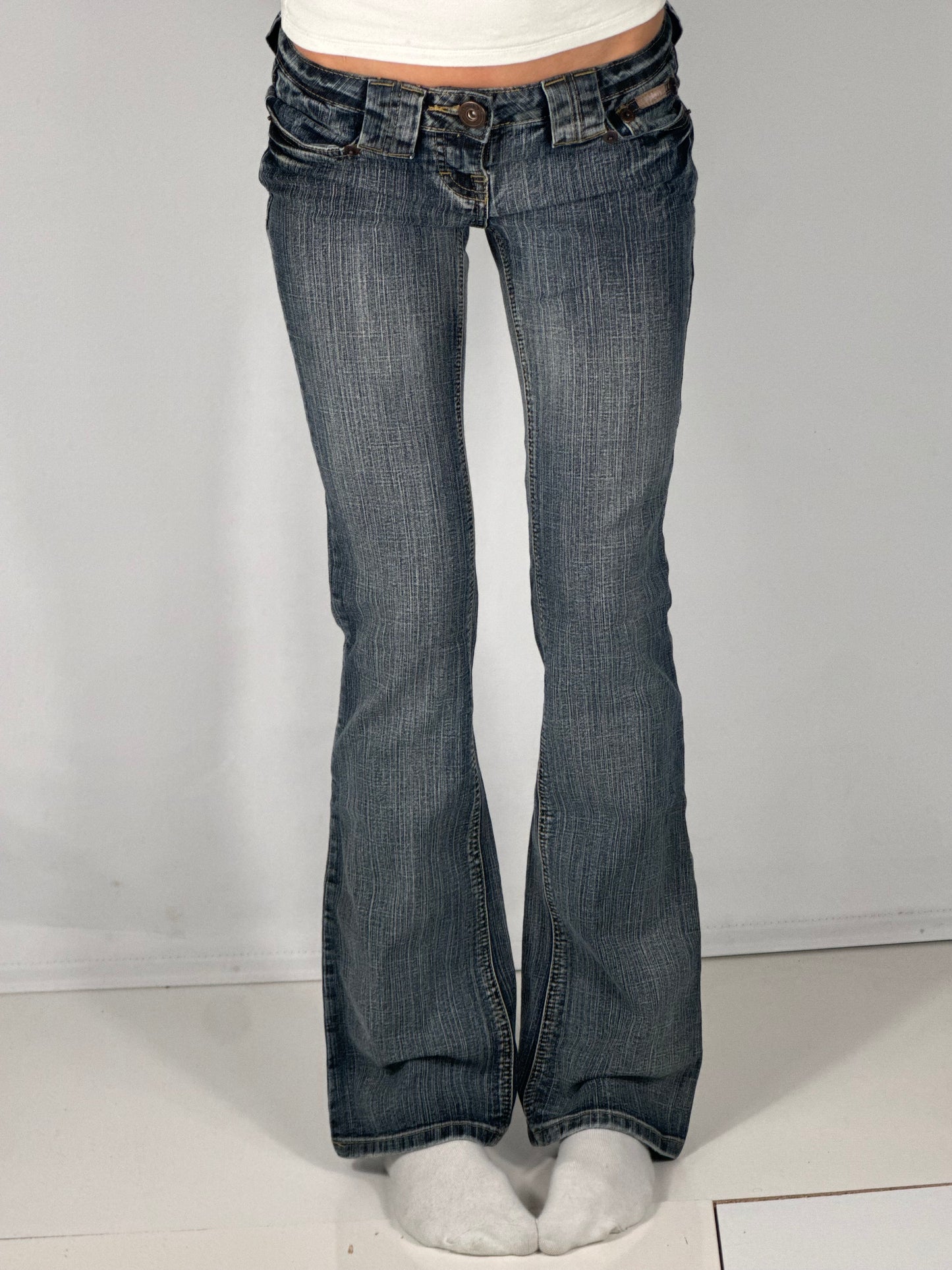 Lavlivede jeans str: XXS