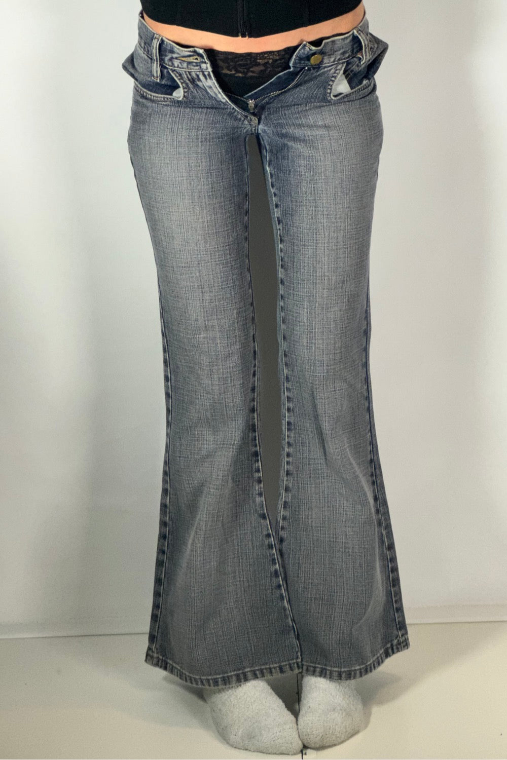 Lågmidjade jeans stl: XXS