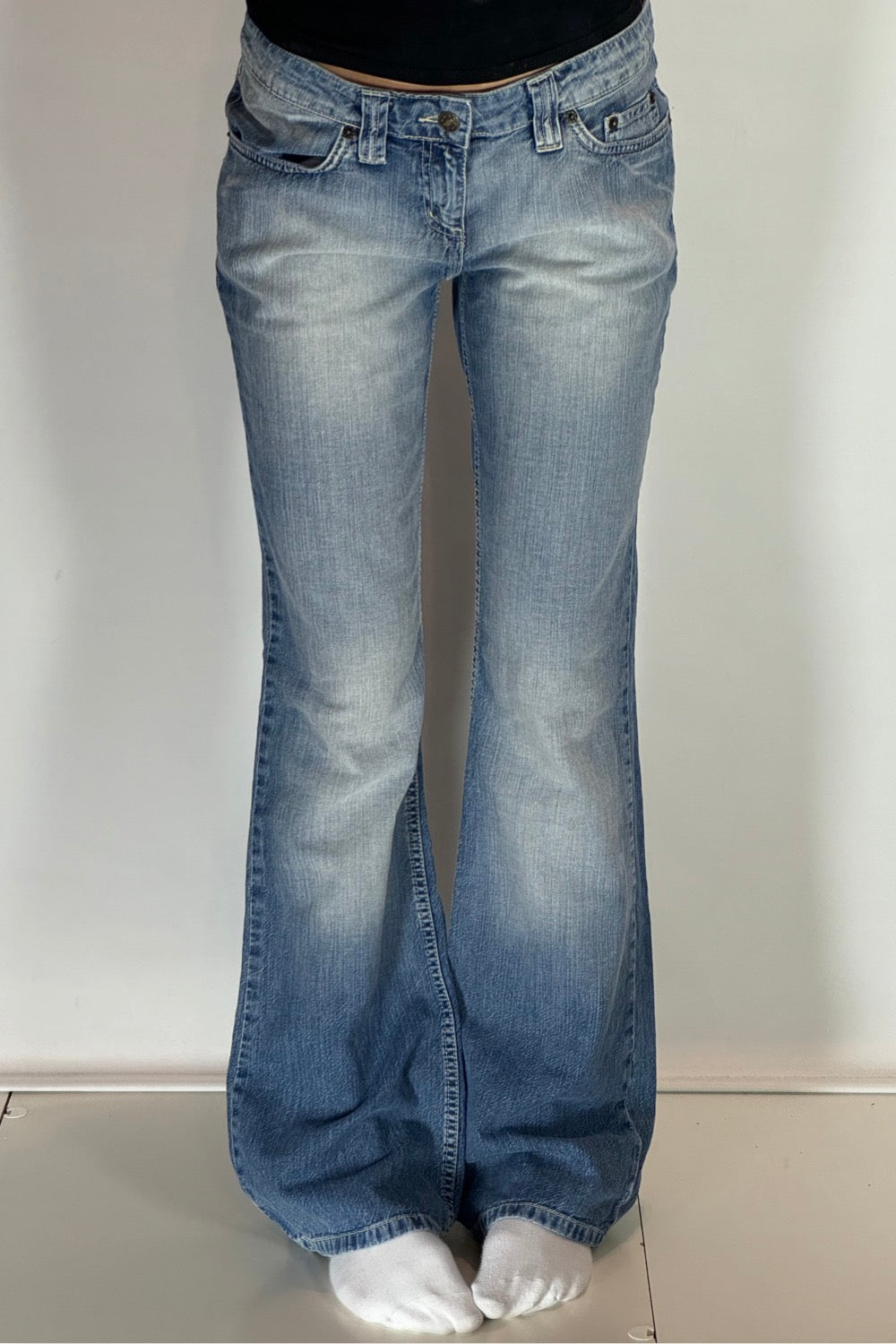 Lågmidjade jeans stl: M