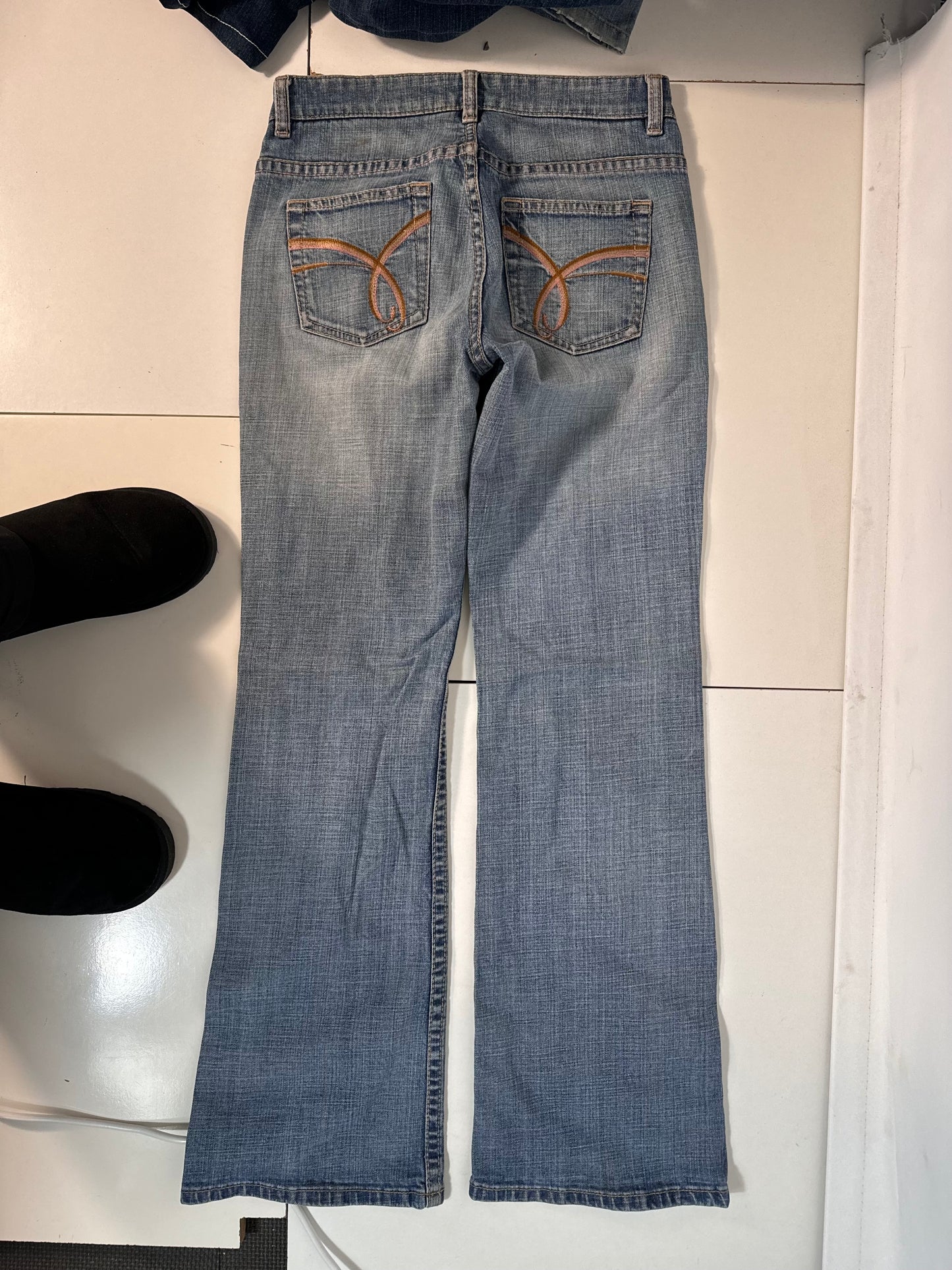 Lavt liv jeans str: XS