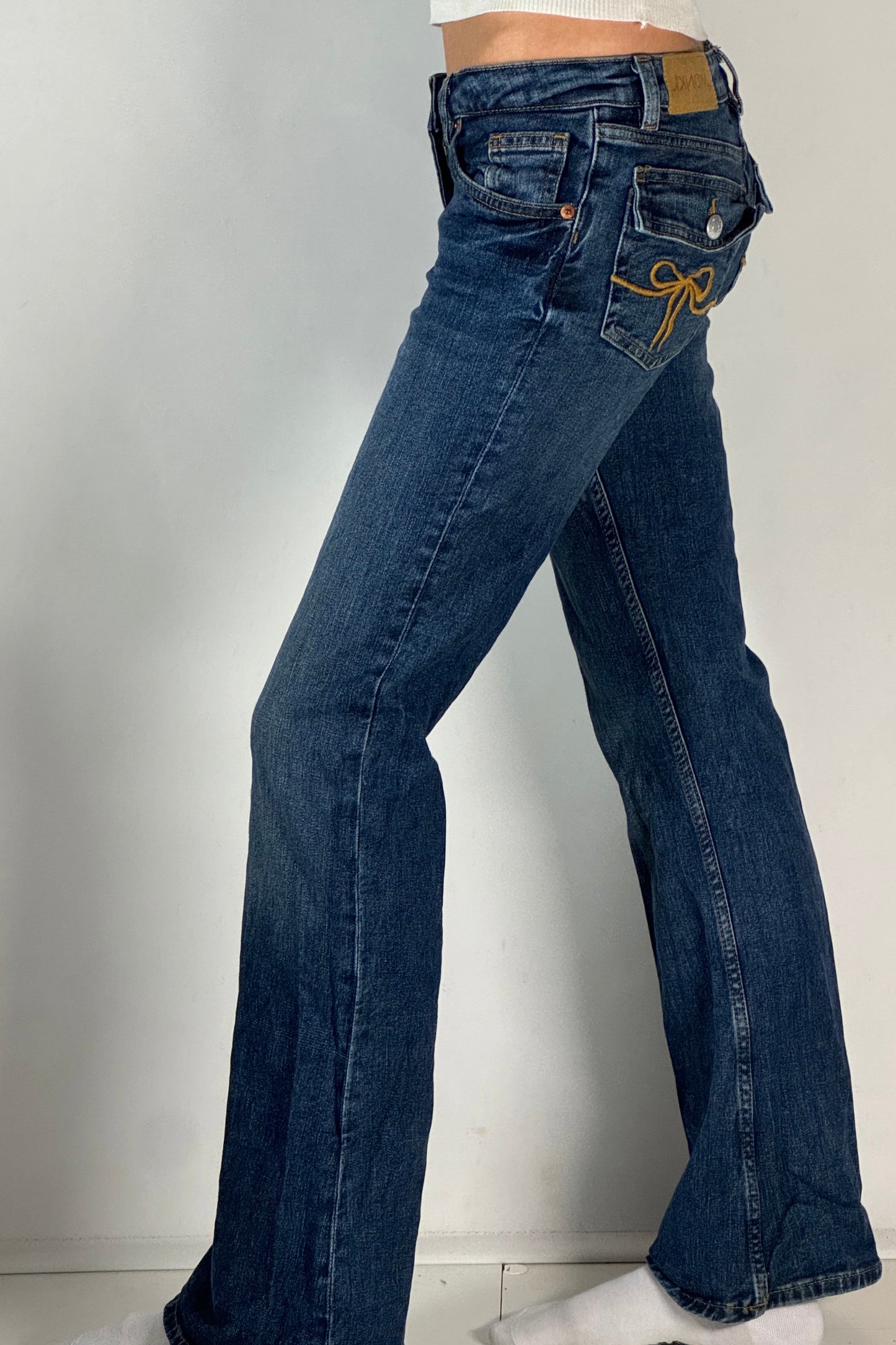 Lågmidjade jeans stl: XS