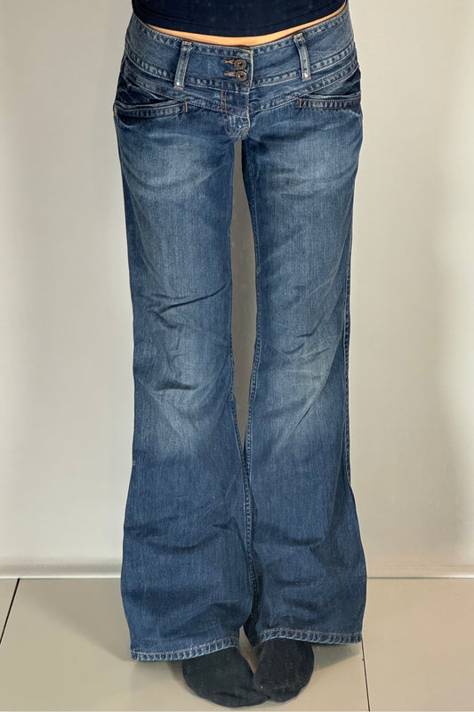 Lågmidjade jeans stl: L