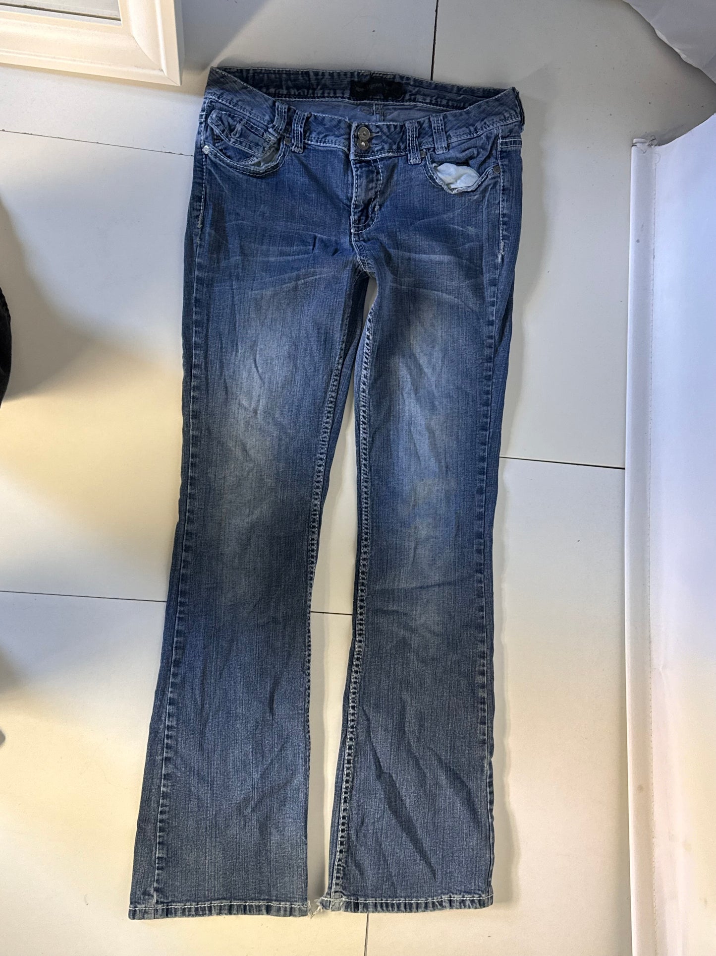 Lågmidjade jeans stl: S
