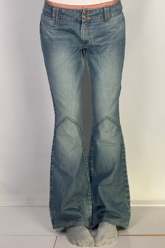 Lågmidjade jeans stl: S