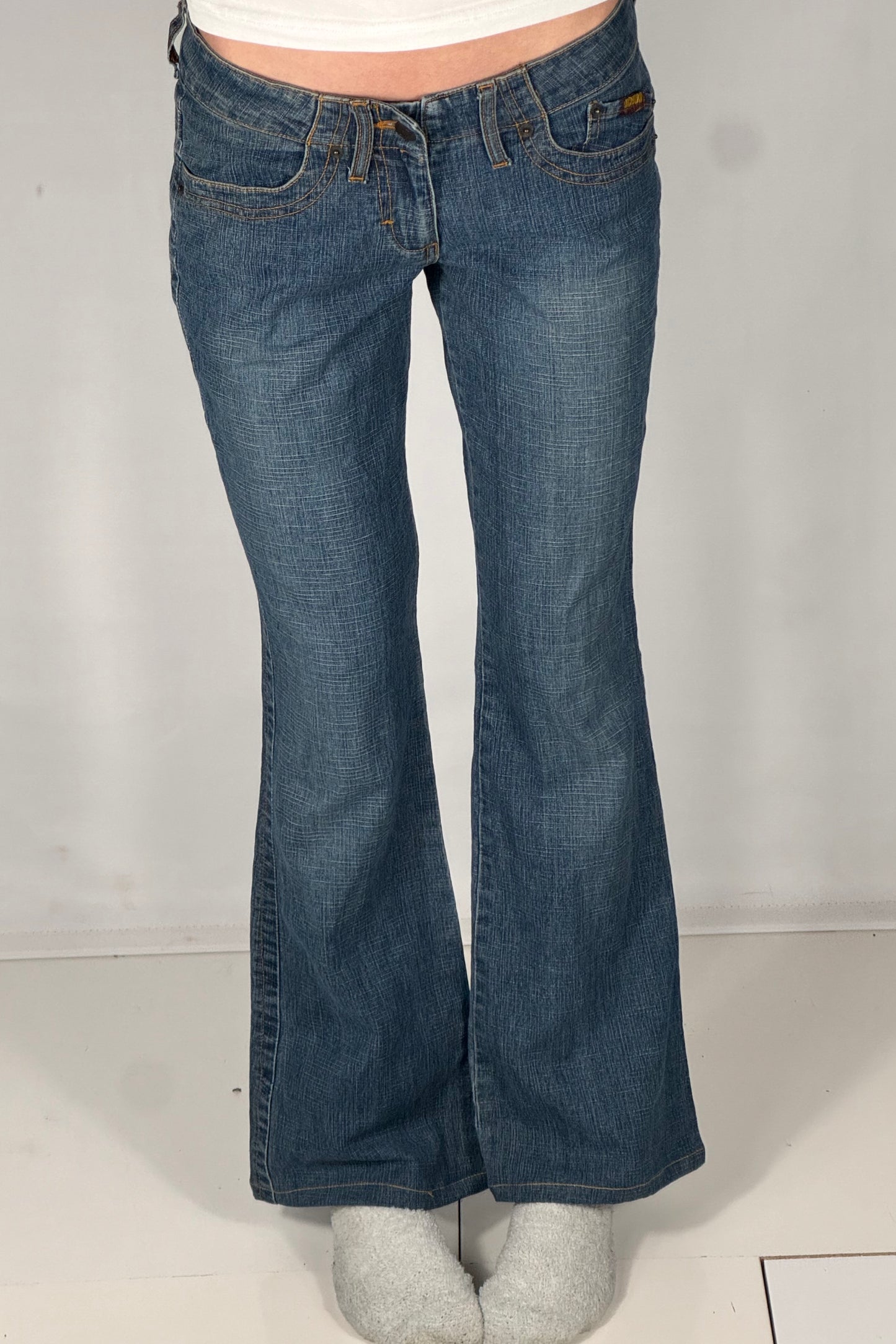 Lågmidjade jeans stl: XS