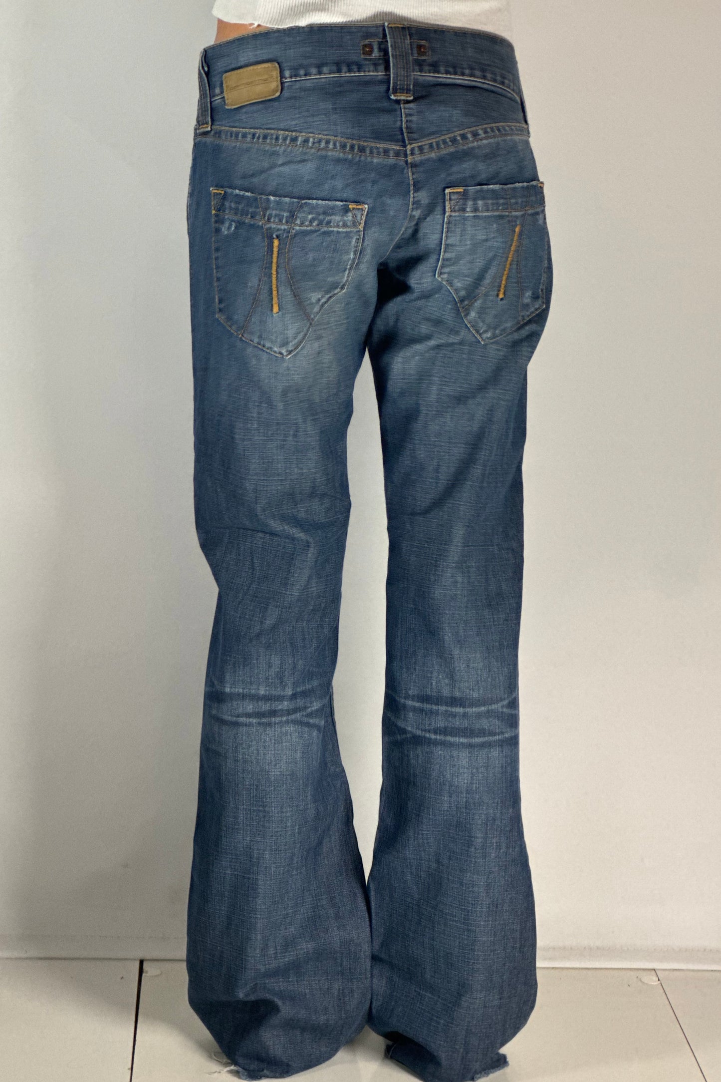 Lågmidjade jeans stl: S