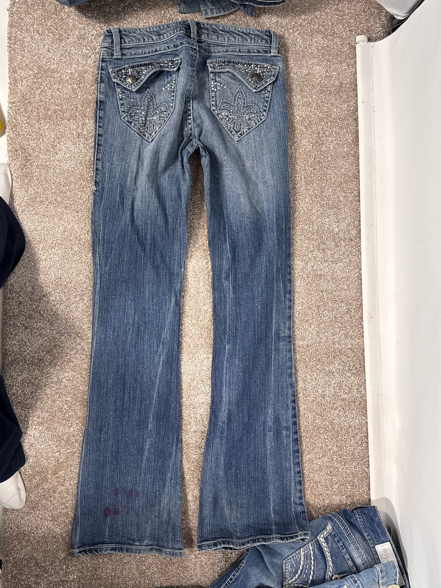 Lågmidjade jeans stl: XS