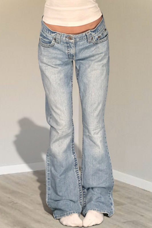 Lågmidjade jeans stl: M