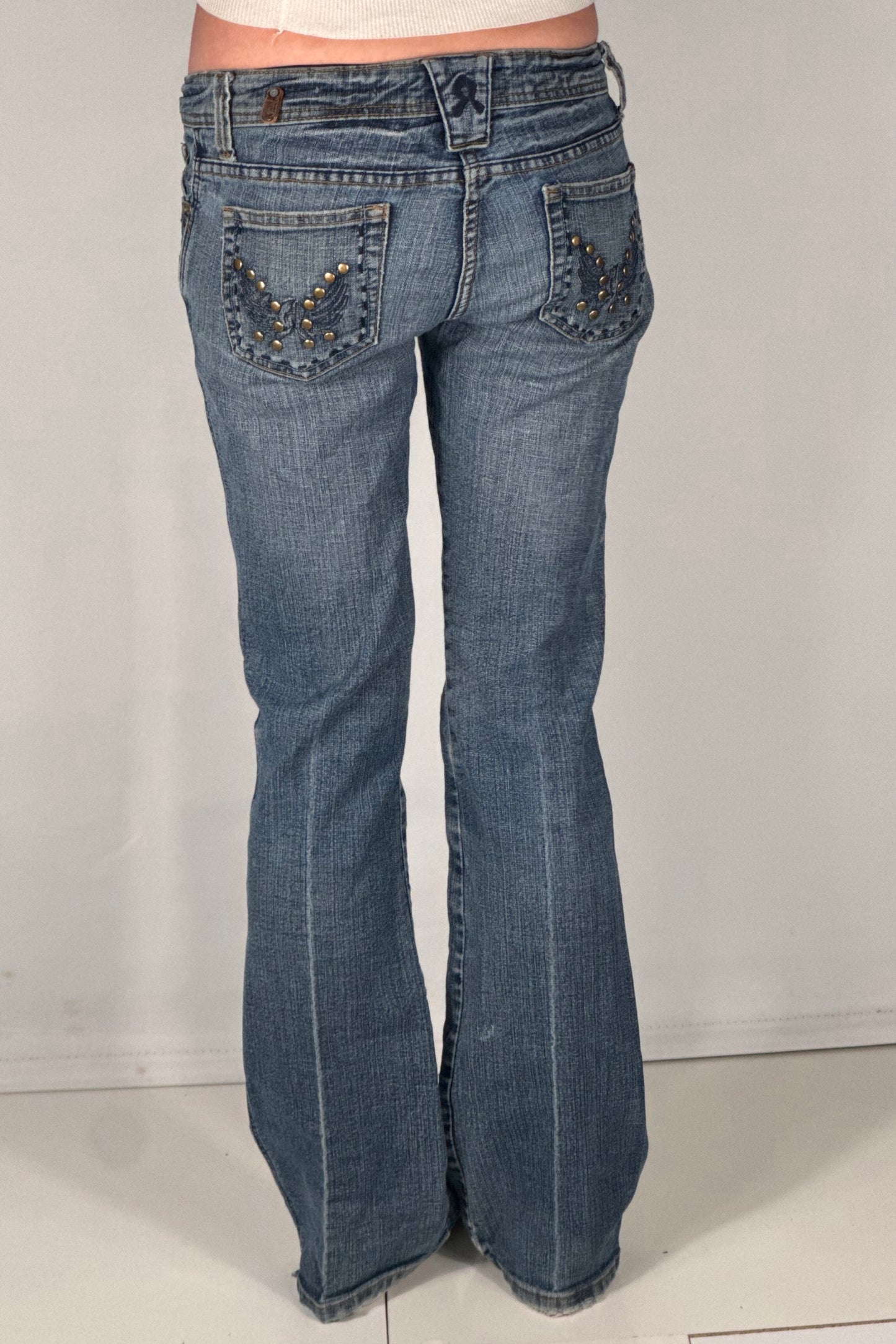 Lavtaljede jeans str: XS