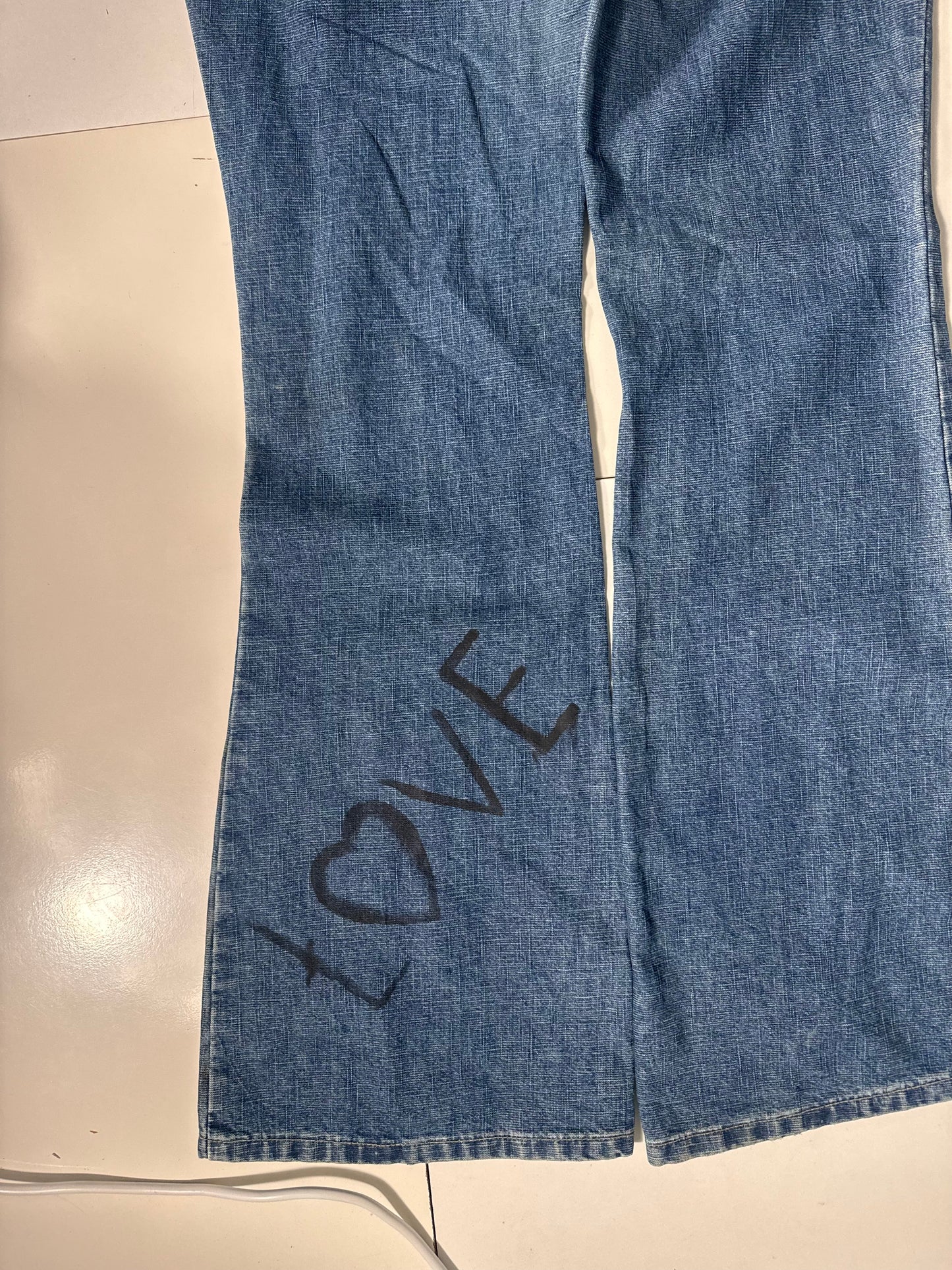 Lågmidjade jeans stl: