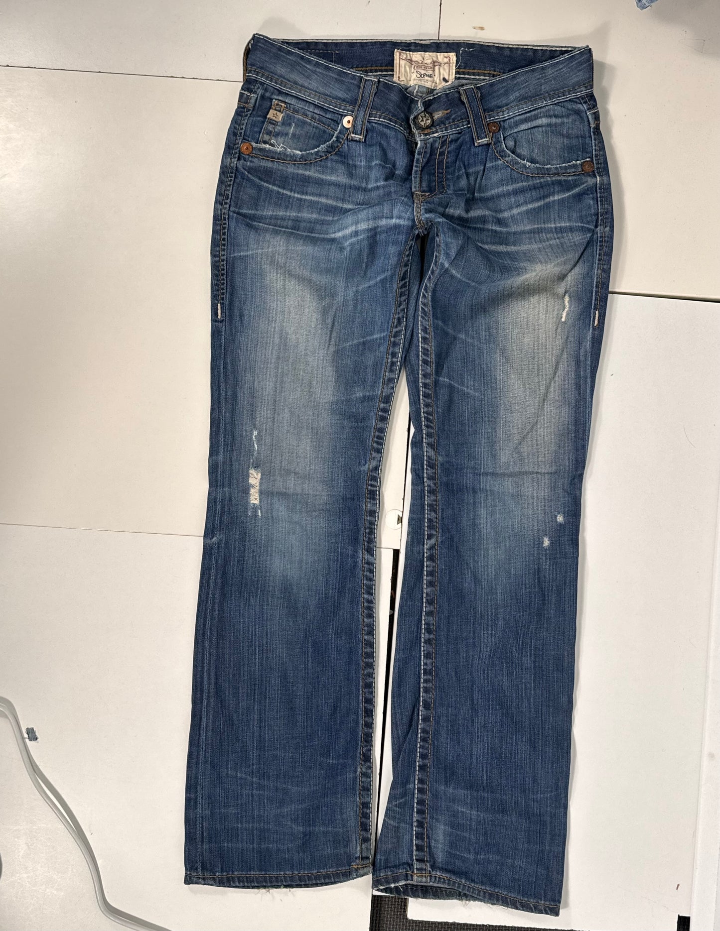 Lågmidjade jeans stl: M