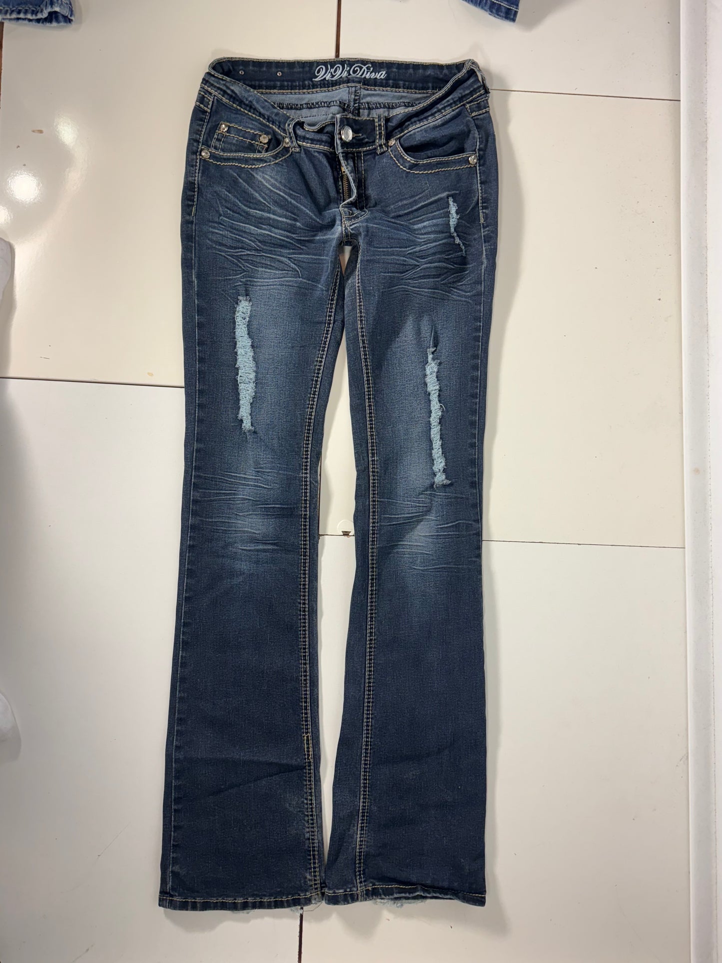 Lågmidjade jeans stl: XS