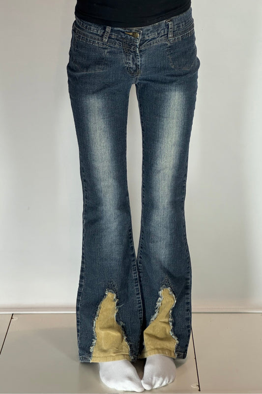 Lågmidjade jeans stl: S