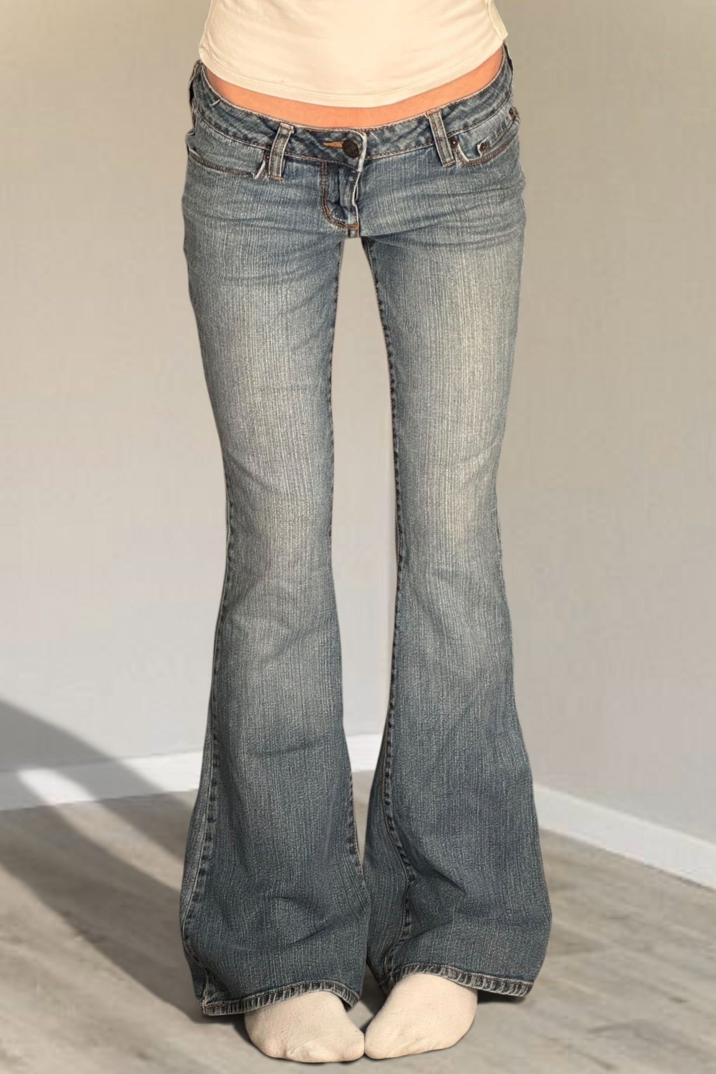 Lågmidjade jeans stl: XS