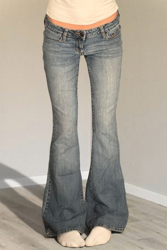 Lågmidjade jeans stl: XS