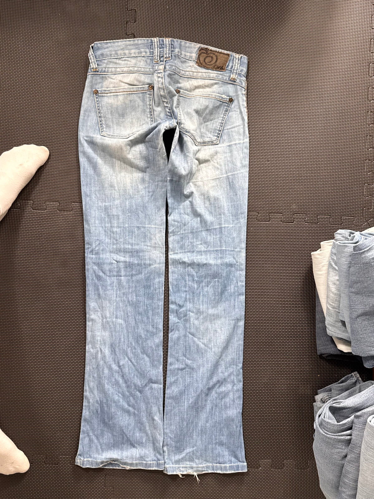 Lågmidjade jeans stl: S