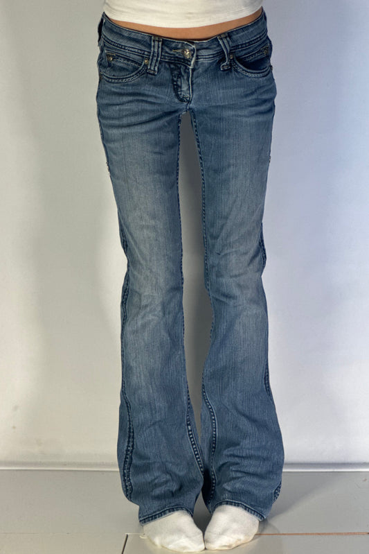 Lågmidjade jeans stl: S