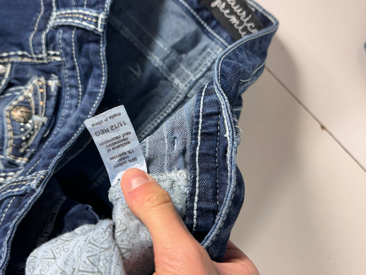 Lågmidjade jeans stl: L