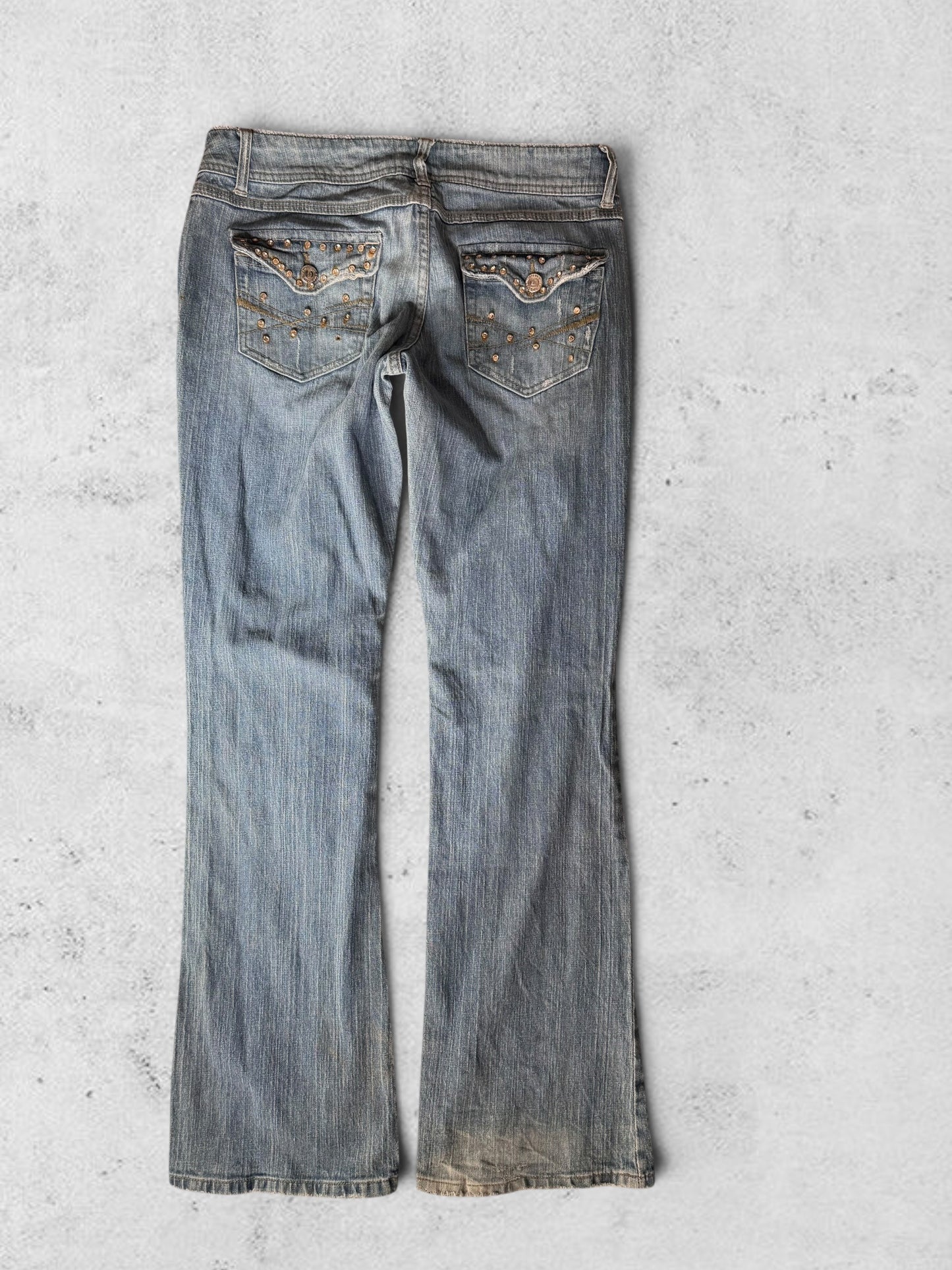 Lågmidjade jeans stl: M