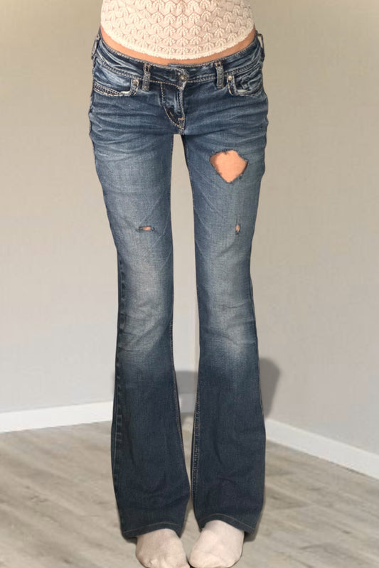 Lågmidjade jeans stl: XS