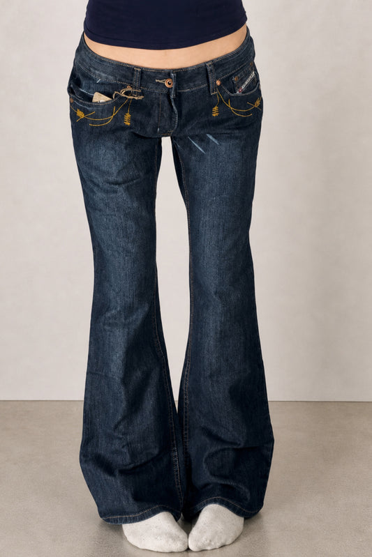 Lågmidjade jeans stl: M (W30/L32)