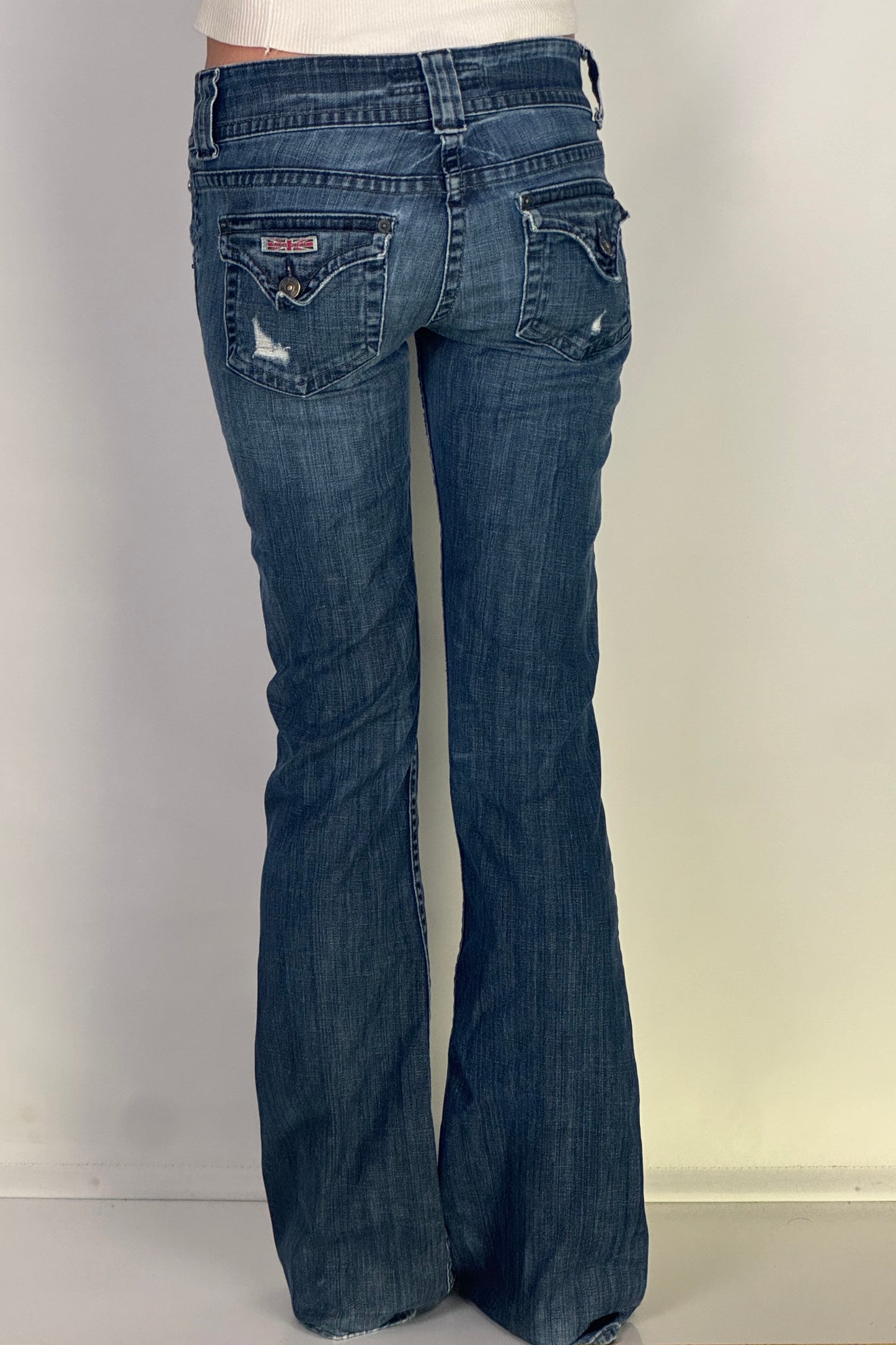 Lågmidjade jeans stl: S