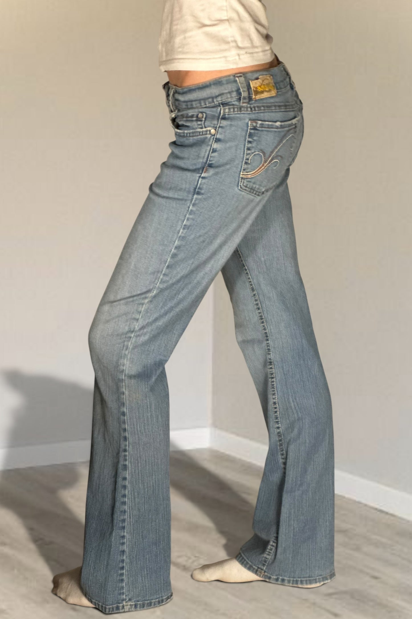 Lågmidjade jeans stl: XS/S