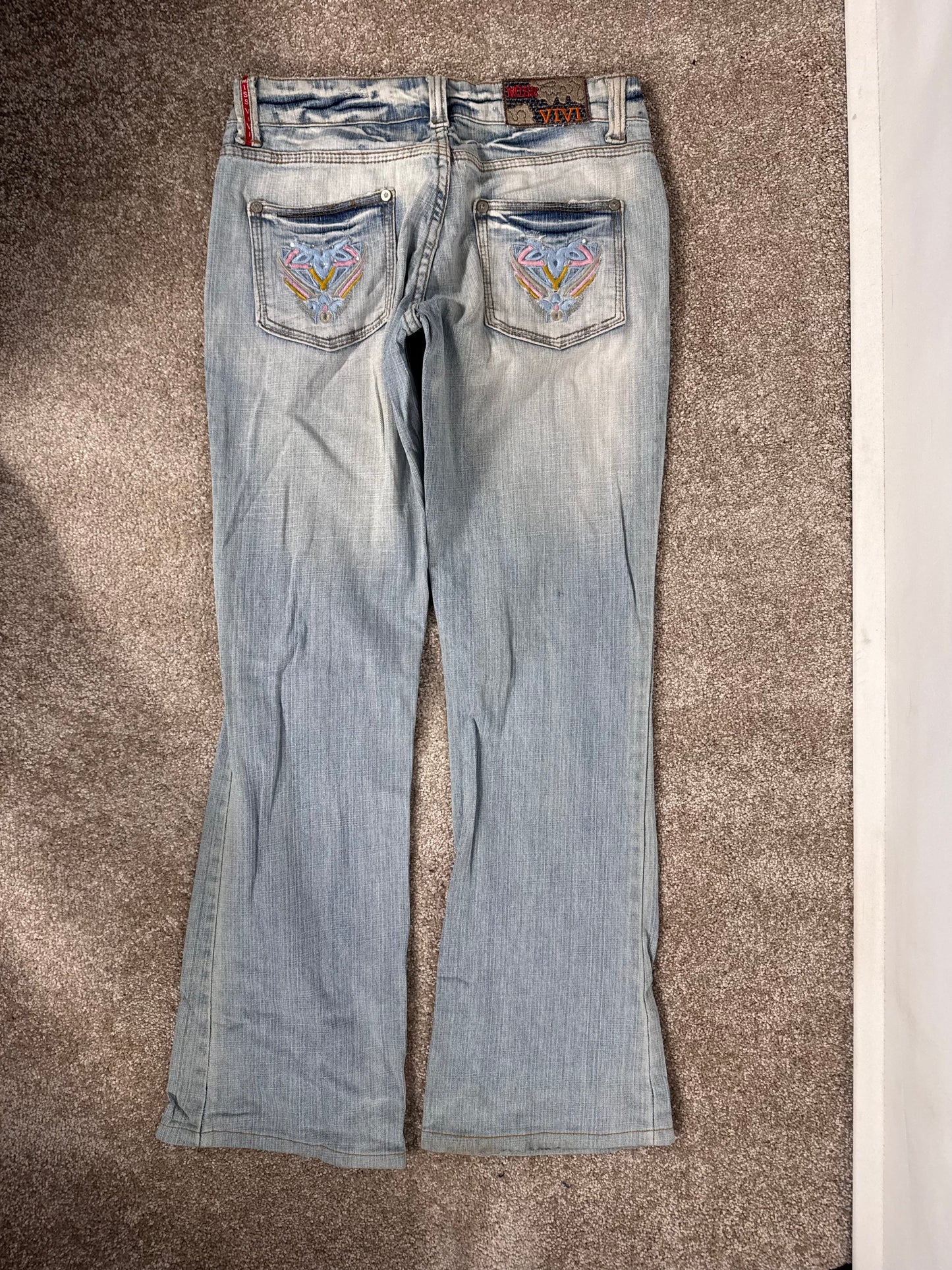 Lågmidjade jeans stl: XS