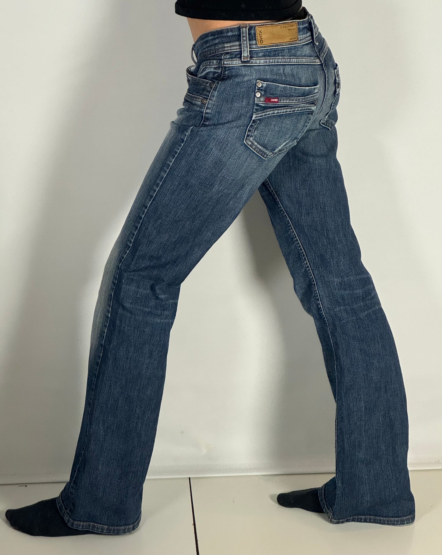 Lågmidjade jeans stl: S/M