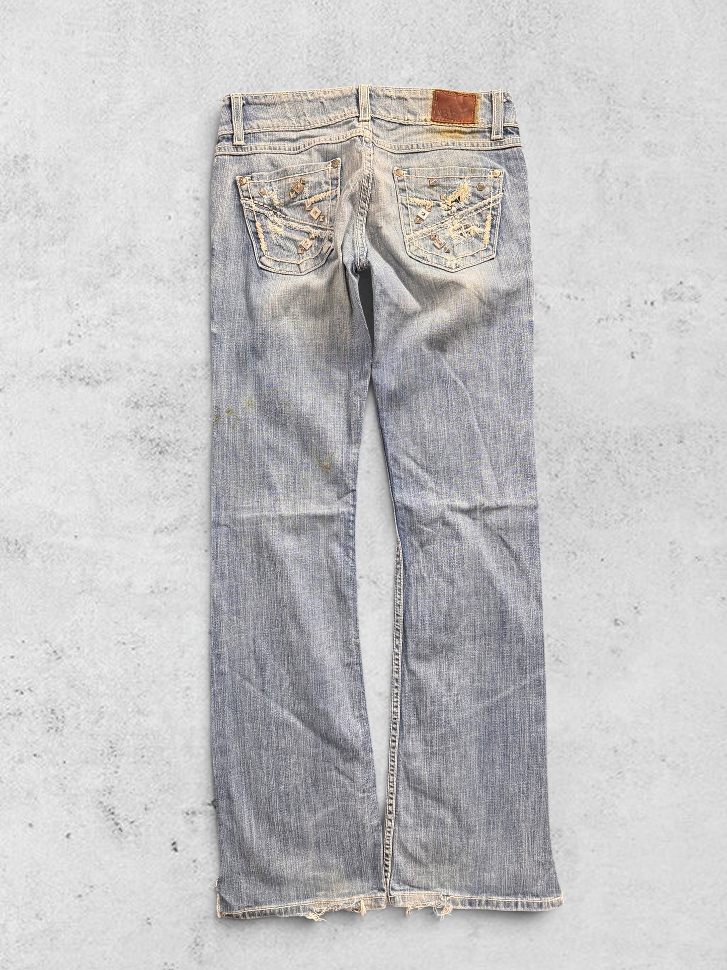 Lågmidjade jeans stl: S