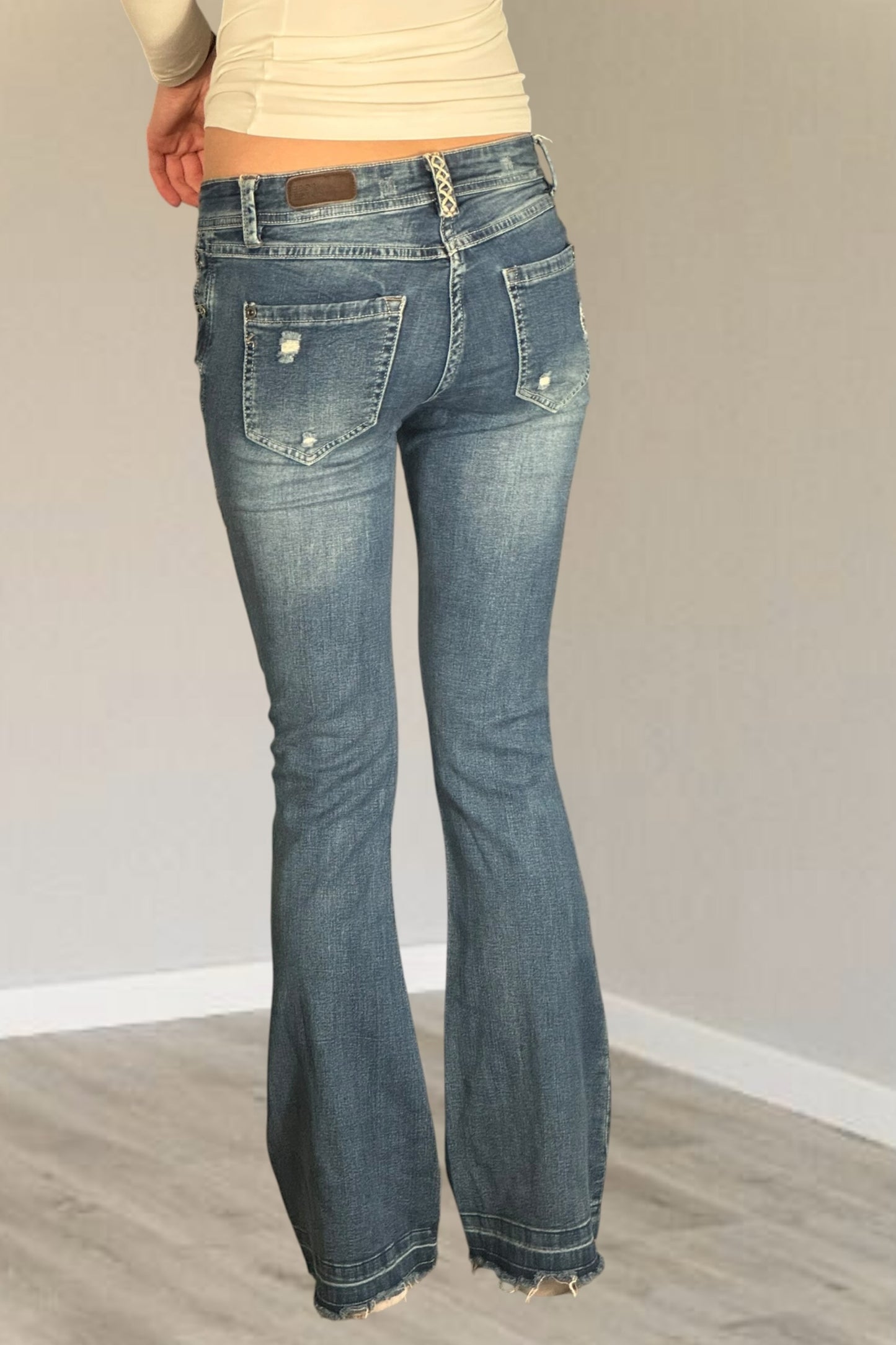 Lågmidjade jeans stl: XS