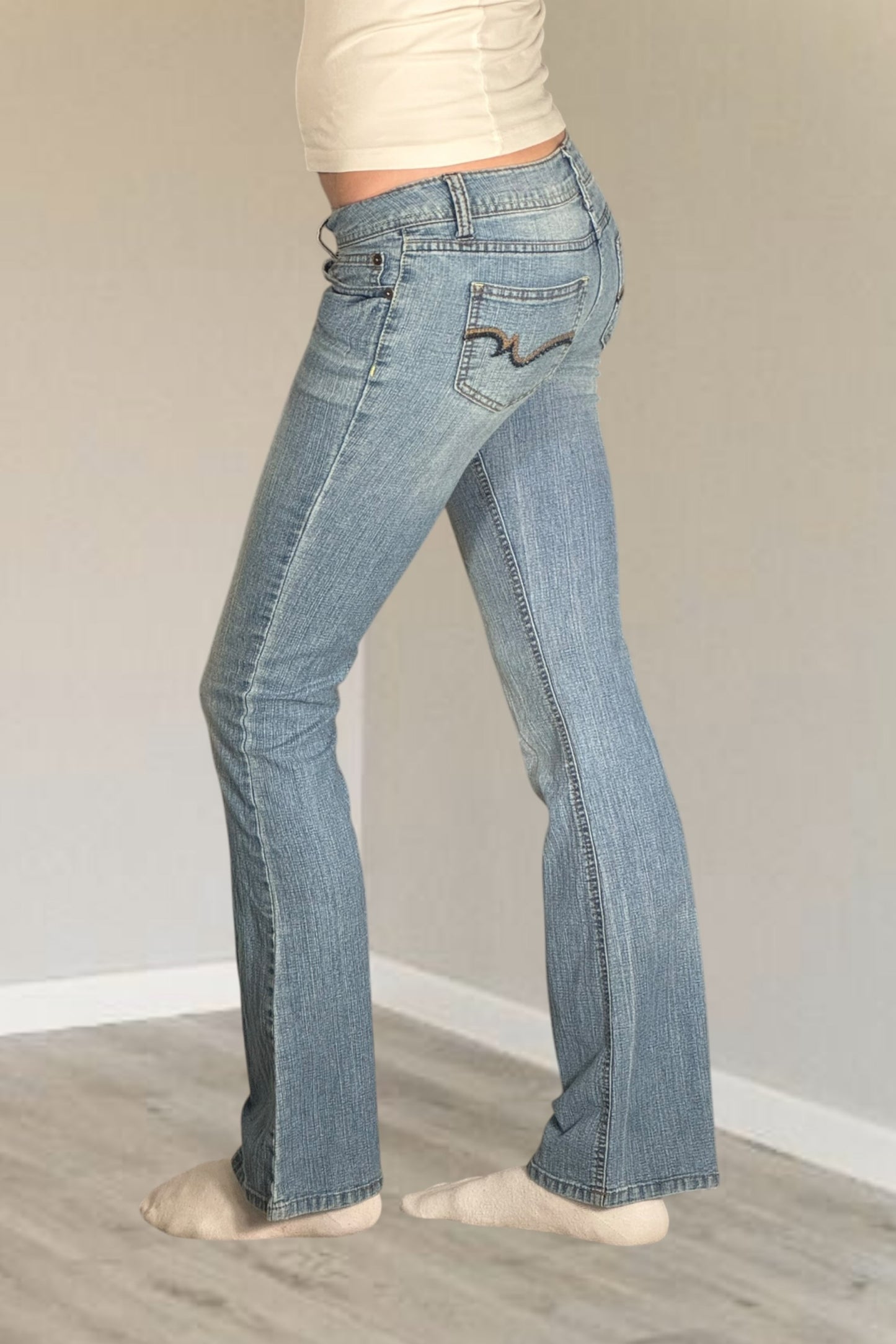 Lågmidjade jeans stl: XXS