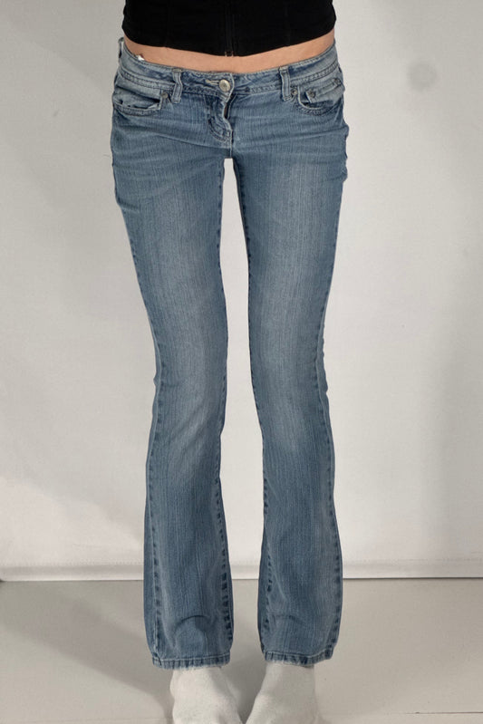 Lavt liv jeans str: XS