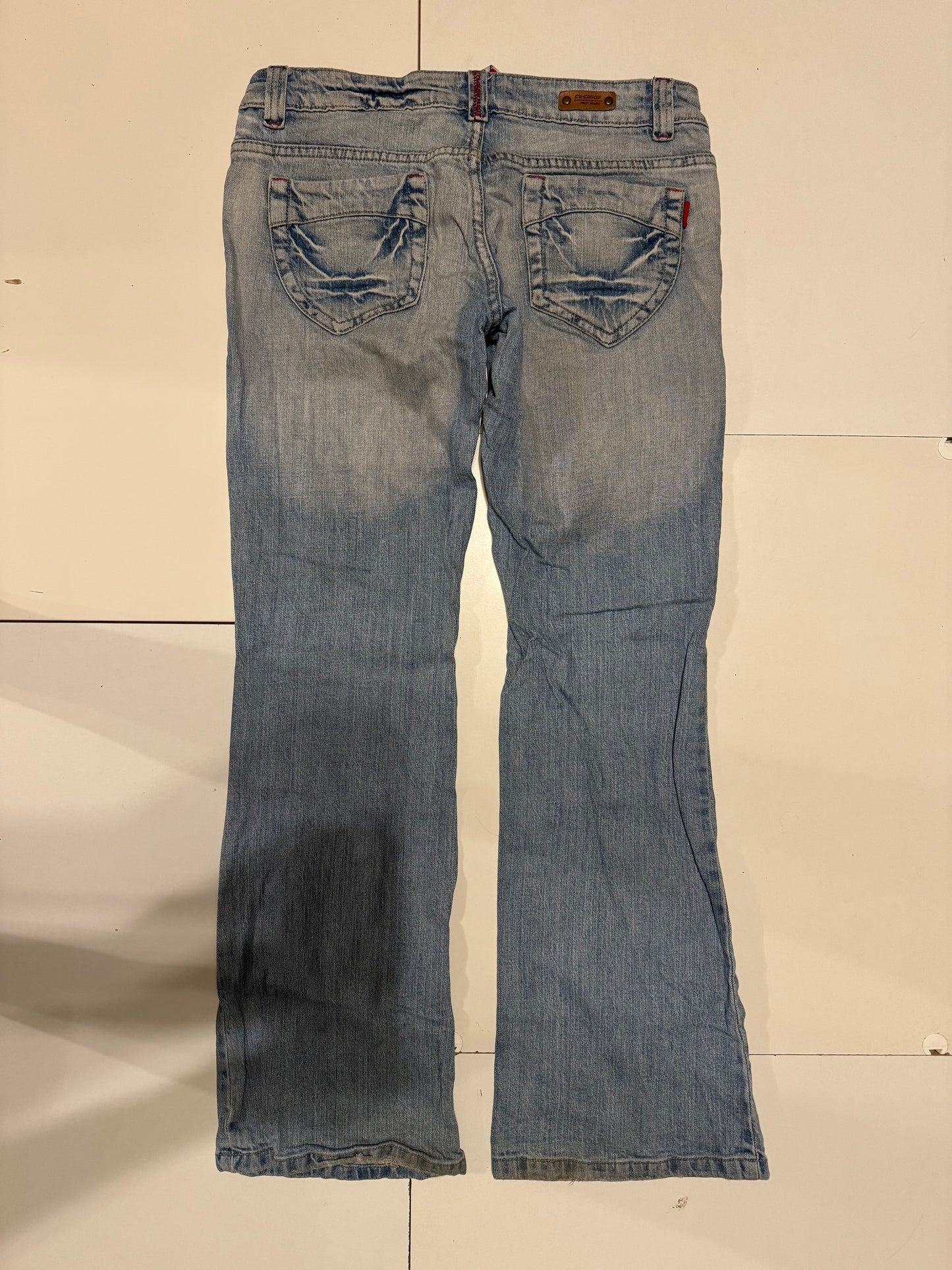 Lågmidjade jeans–stl: M