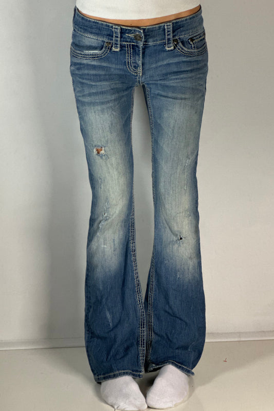 Lågmidjade jeans stl: S