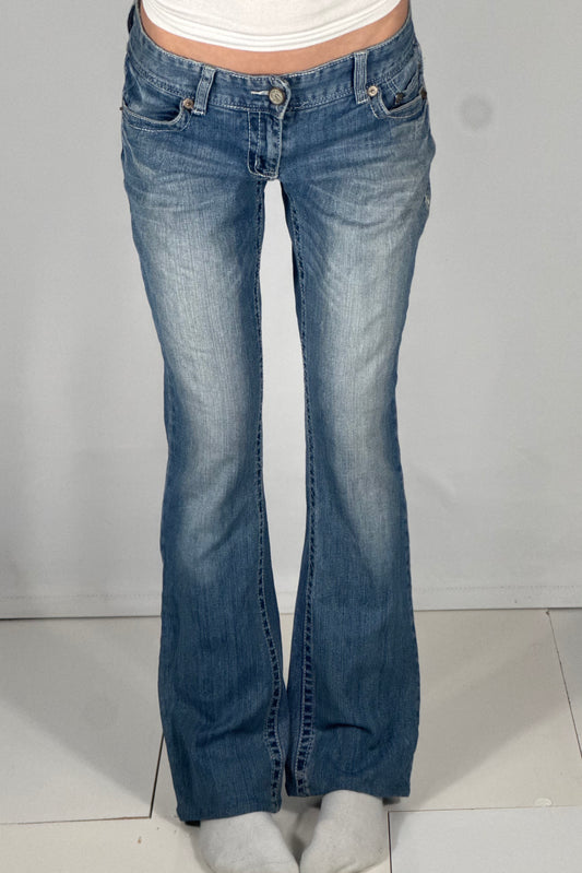 Lågmidjade jeans stl: S