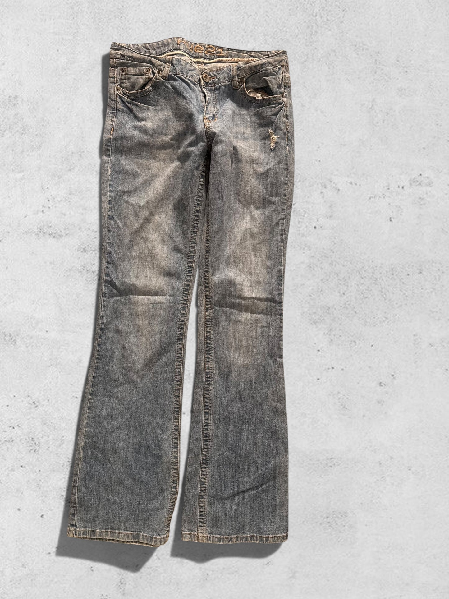 Lågmidjade jeans stl: S/M