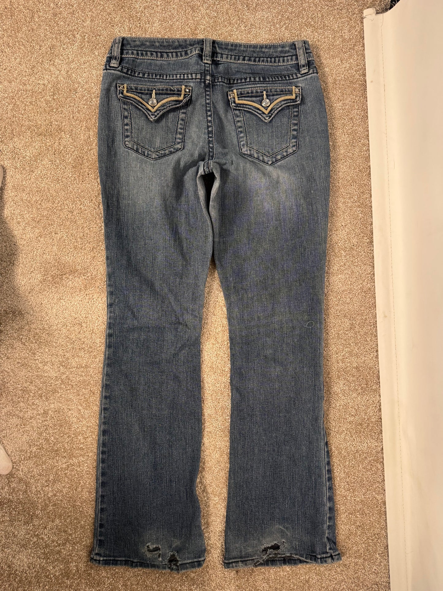 Lågmidjade jeans stl: S