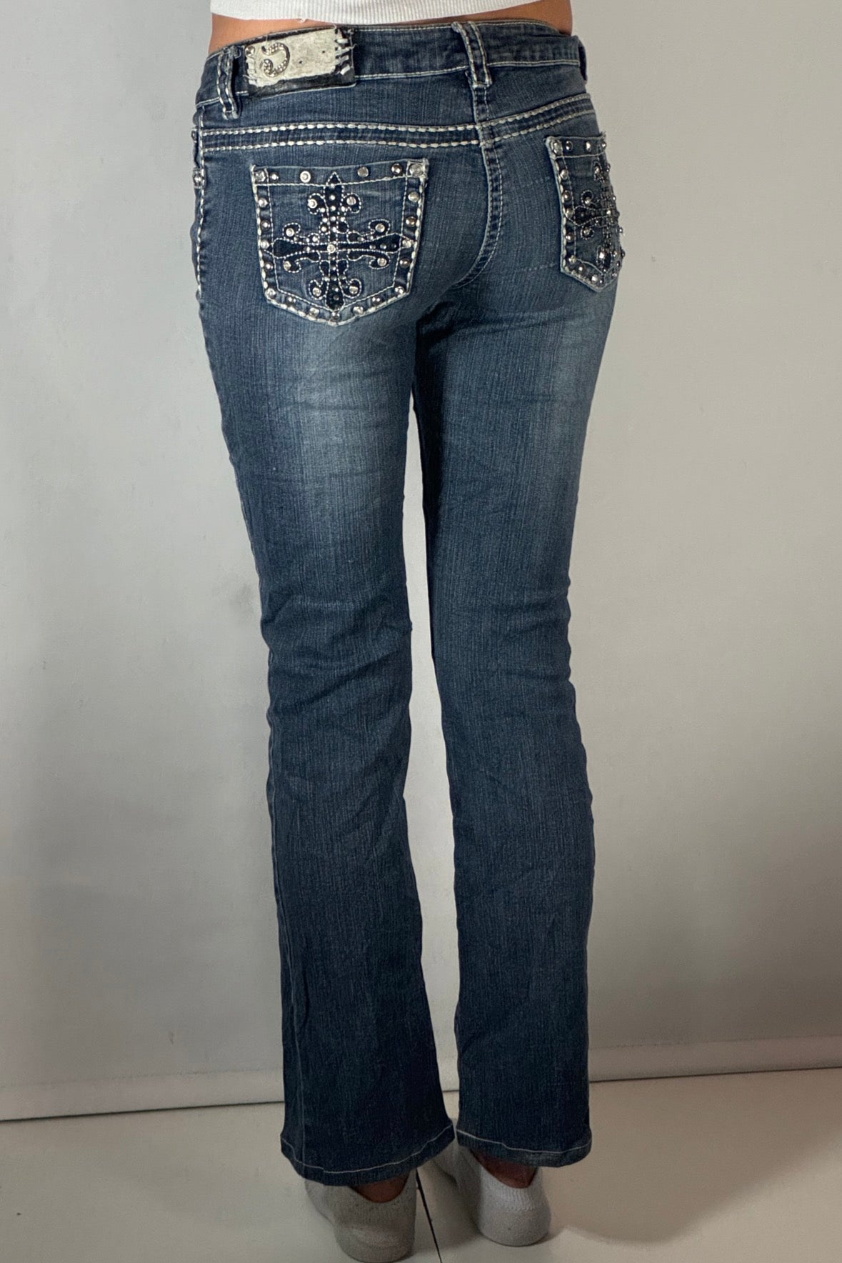 Lågmidjade jeans stl: XS