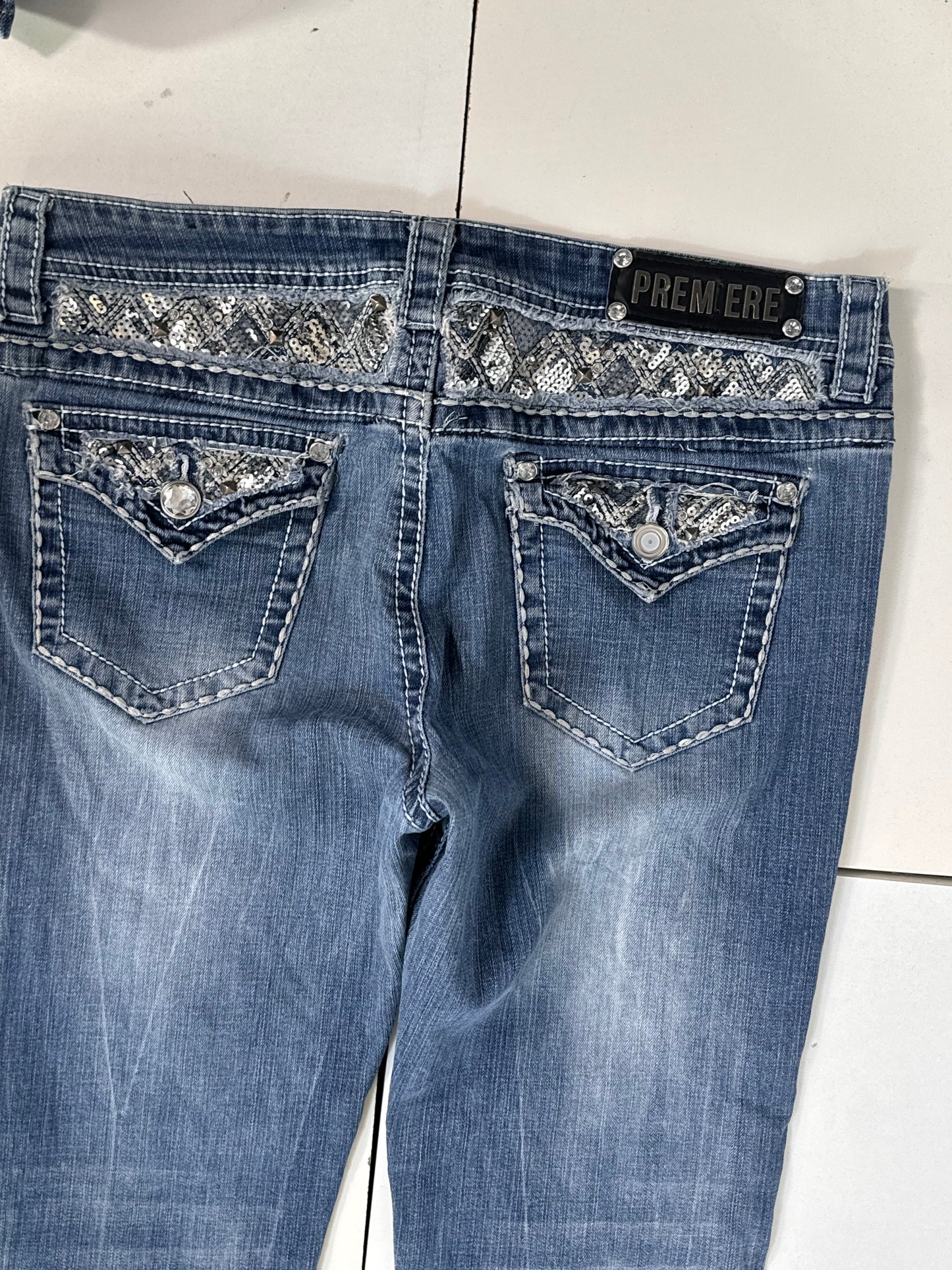 Lågmidjade jeans stl: L